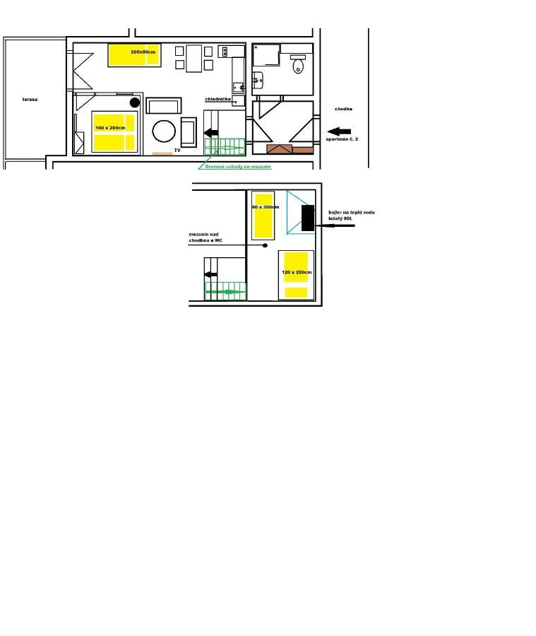 Apartman & Studio Tyrkys Spiezovec Donovaly Bagian luar foto